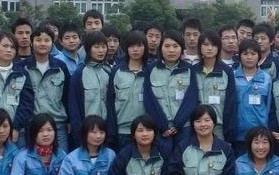 这是车工岗位的富士康工作服图片 富士康工作服图片