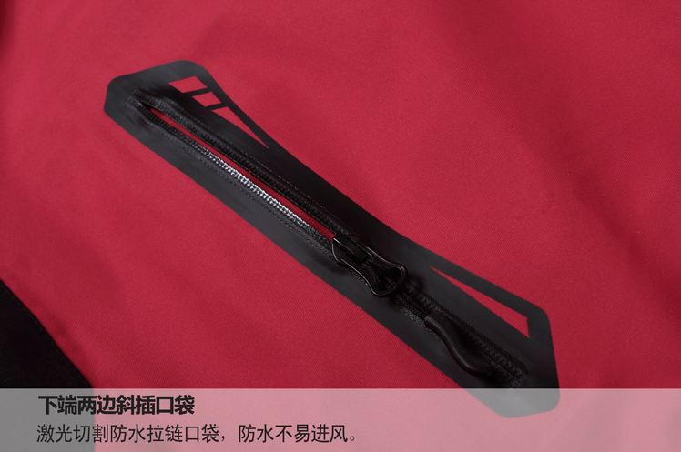 激光切割防水拉链口袋,防水不易进风 激光切割防水拉链口袋,防水不易进风