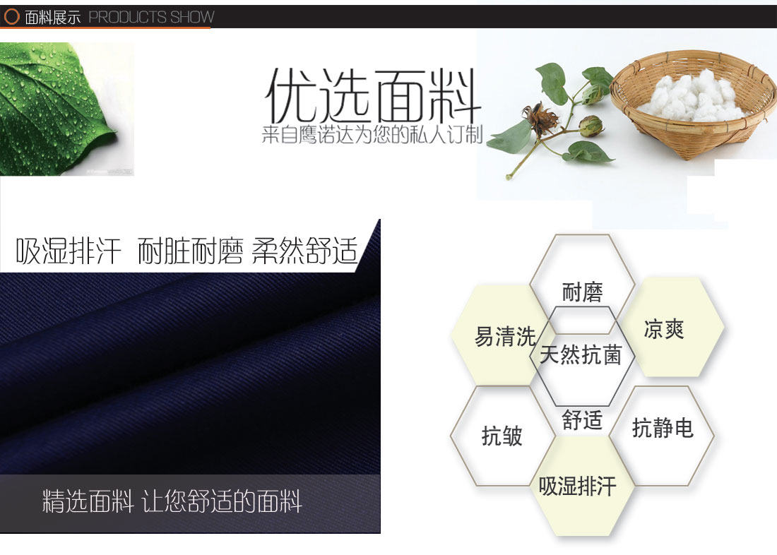 藏青拼大红夏季工作服AD103(图2) </span>男款正面背面,女款正面背面图<span>