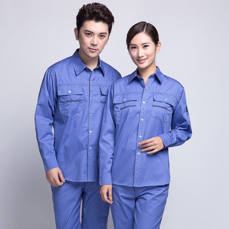 夏季长袖工作服厂家 夏季长袖工作服厂家