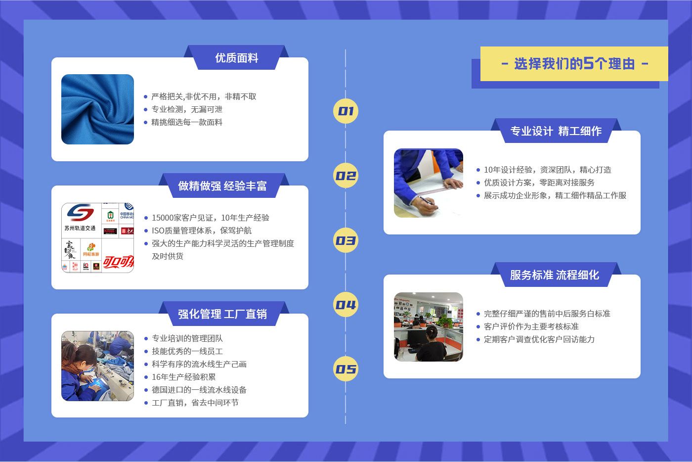 选择化工工作服的5大理由