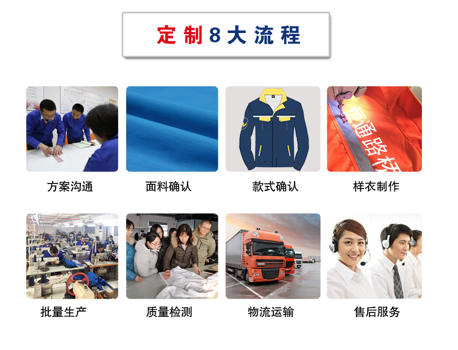 橘黄拼黄色工作服AC09-5(图10) 苏州工作服定做