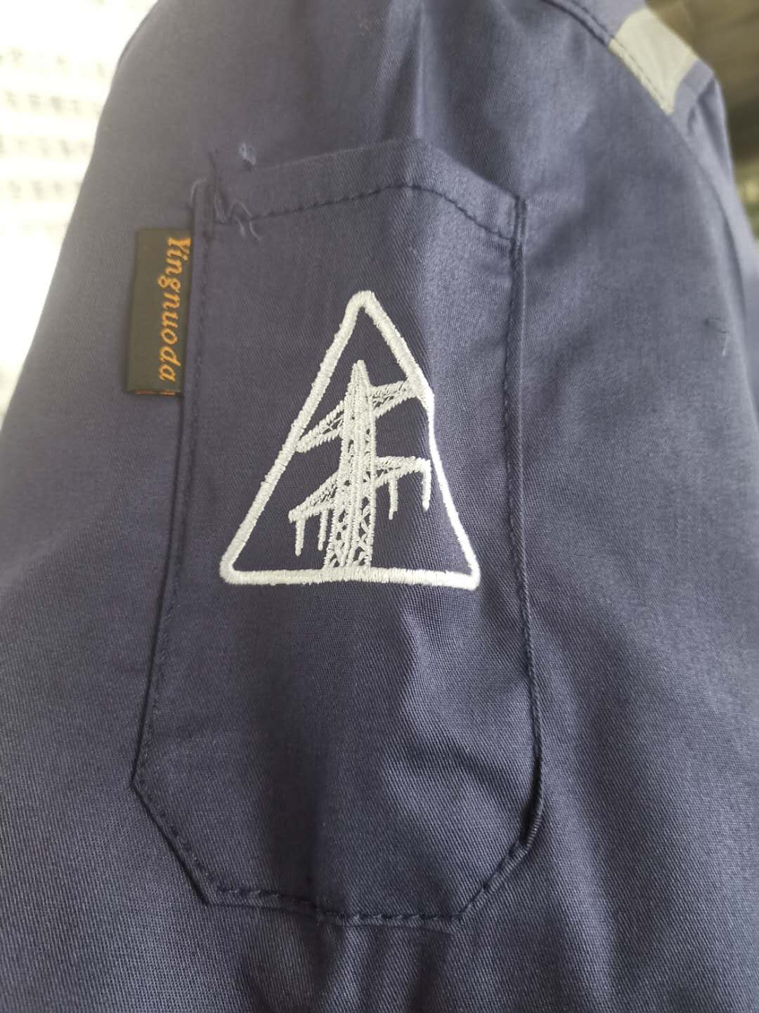 常熟工作服 常熟风范绿色建筑工作服定做案例款式